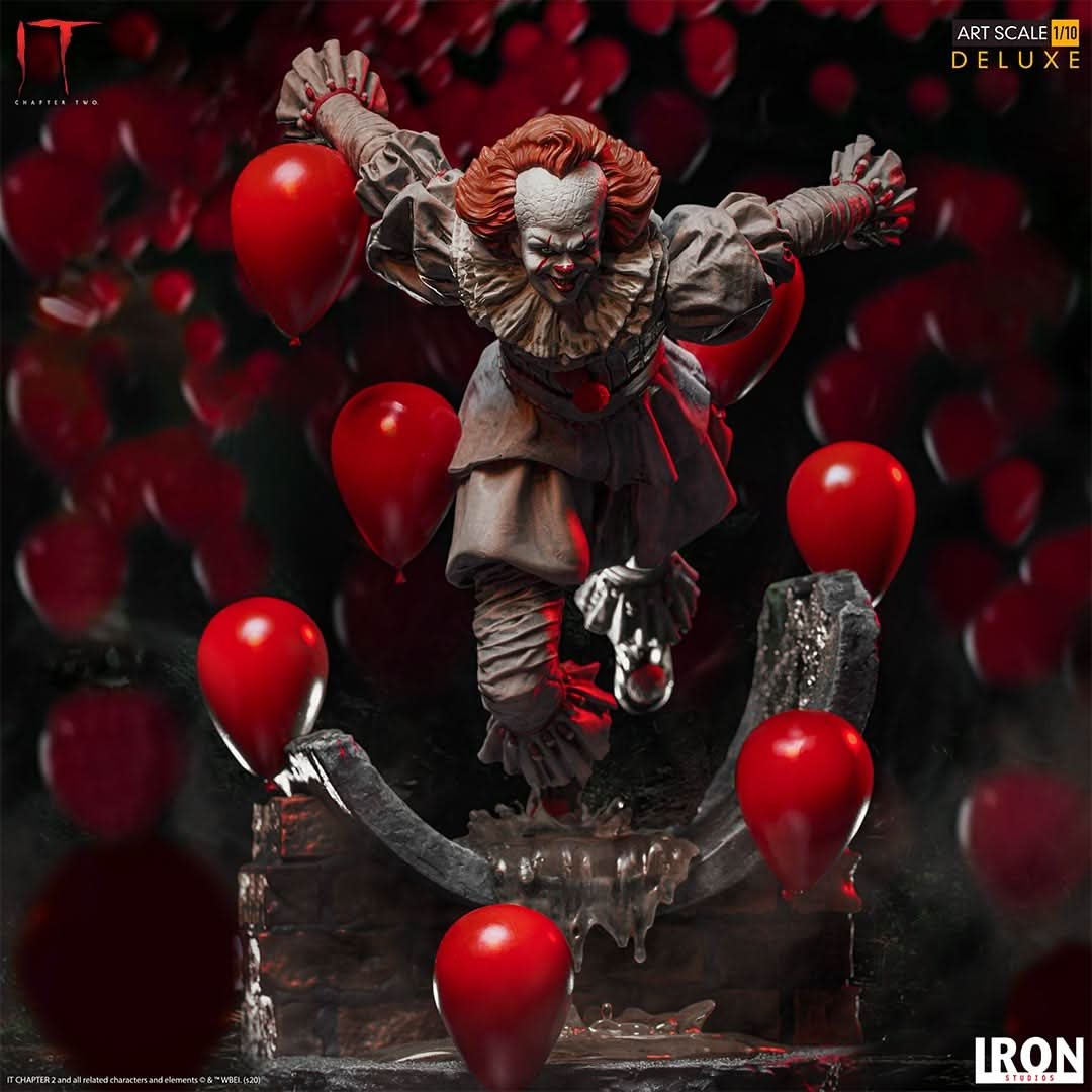 Statue Pennywise Deluxe - It! - Art Scale 1/10