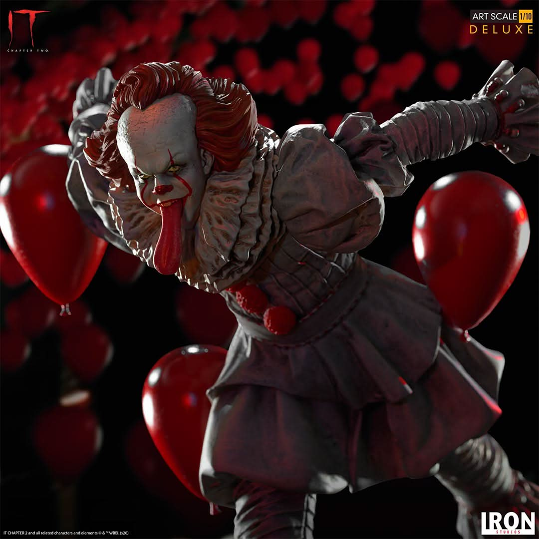 Statue Pennywise Deluxe - It! - Art Scale 1/10