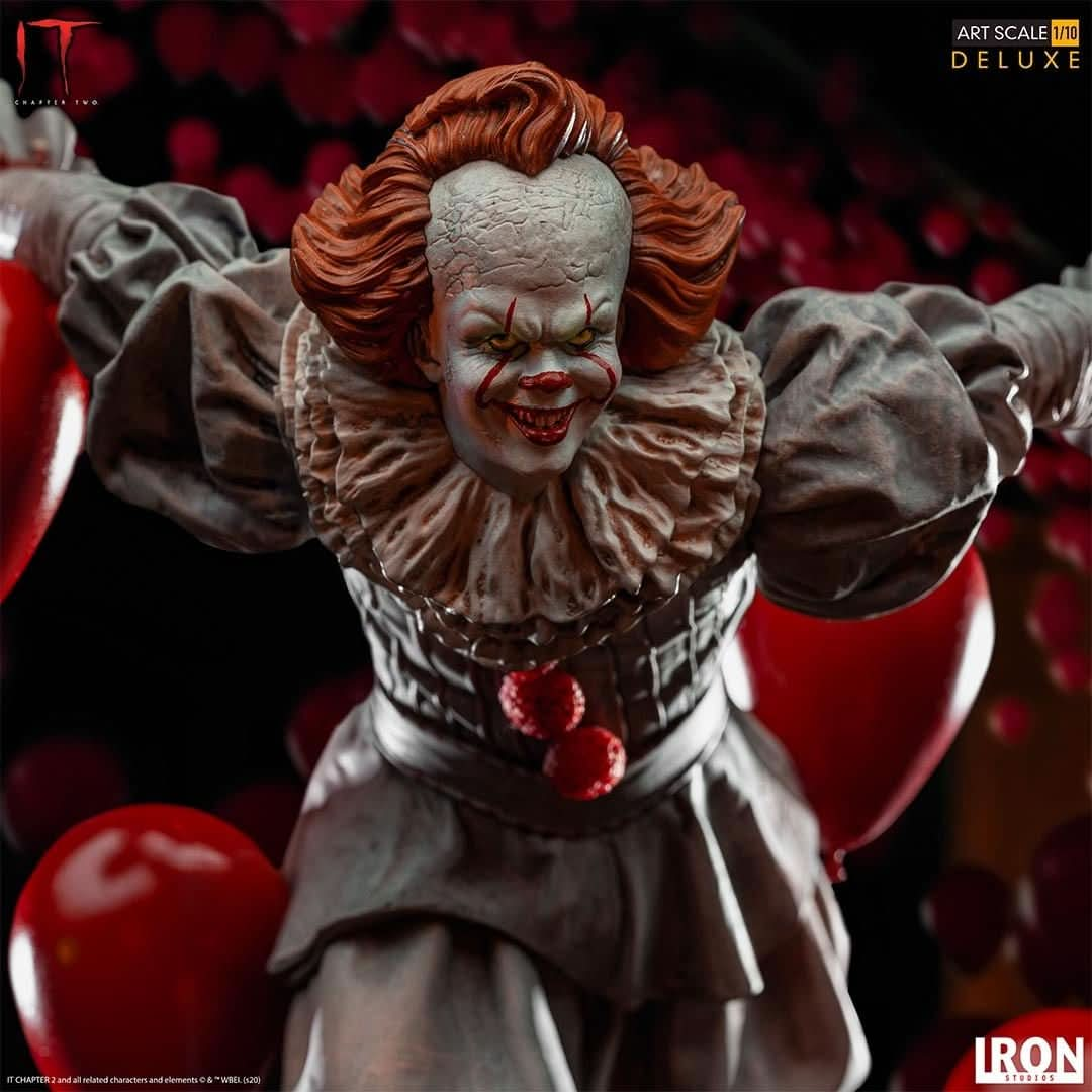 Statue Pennywise Deluxe - It! - Art Scale 1/10