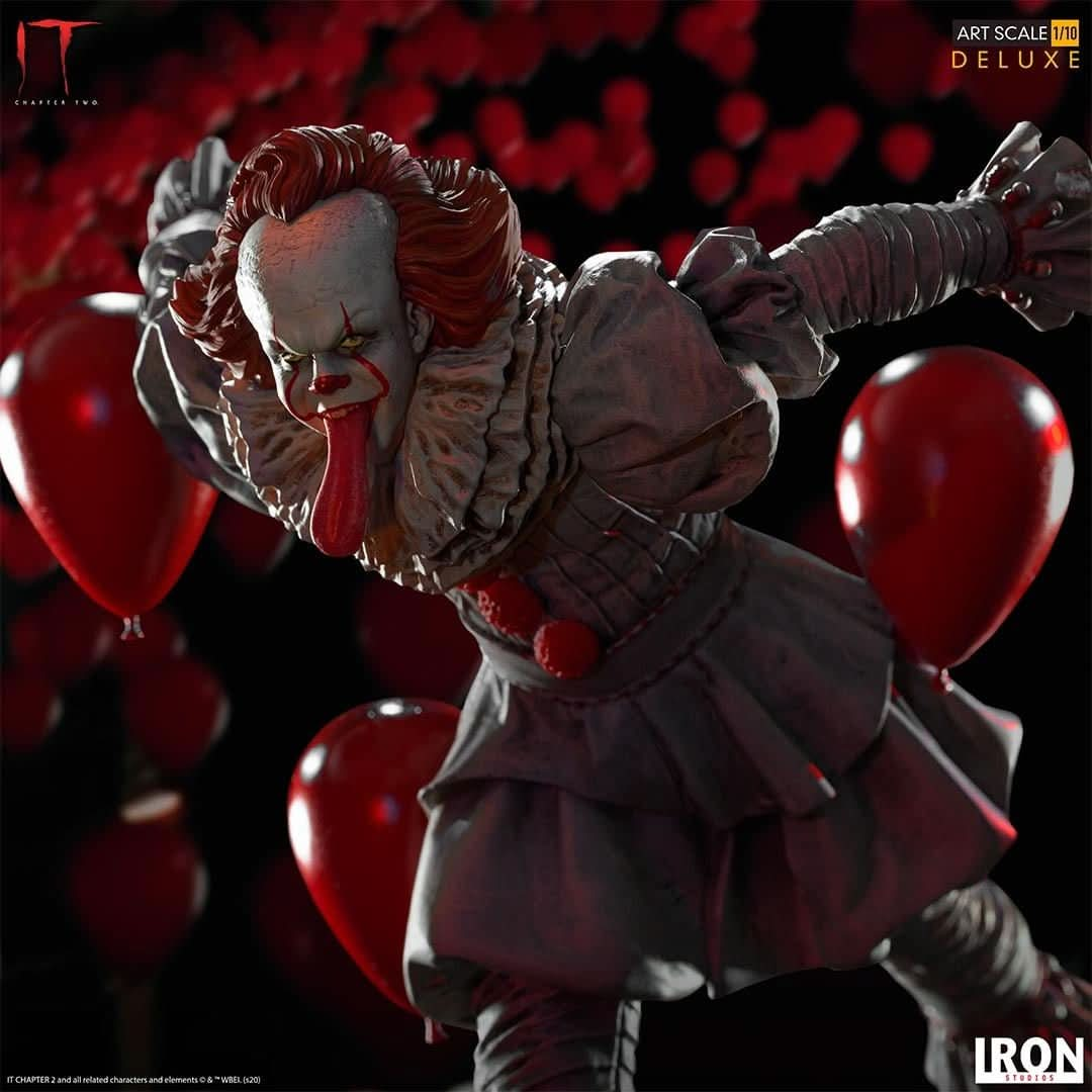 Statue Pennywise Deluxe - It! - Art Scale 1/10