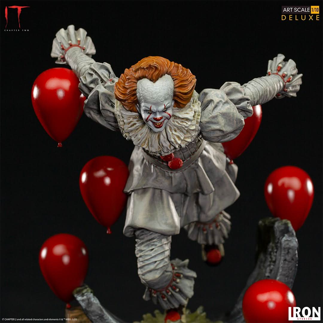 Statue Pennywise Deluxe - It! - Art Scale 1/10