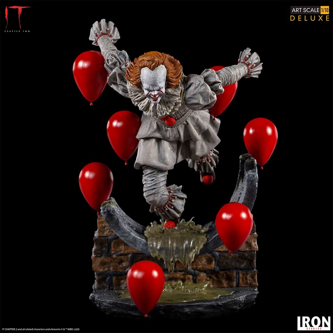 Statue Pennywise Deluxe - It! - Art Scale 1/10