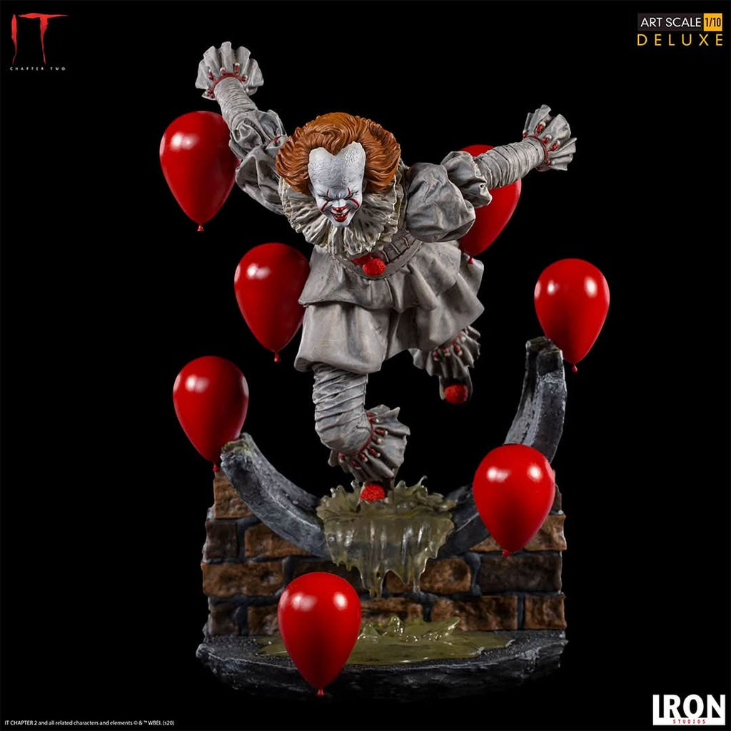 Pennywise Deluxe - It! - Art Scale 1/10 - Iron Studios