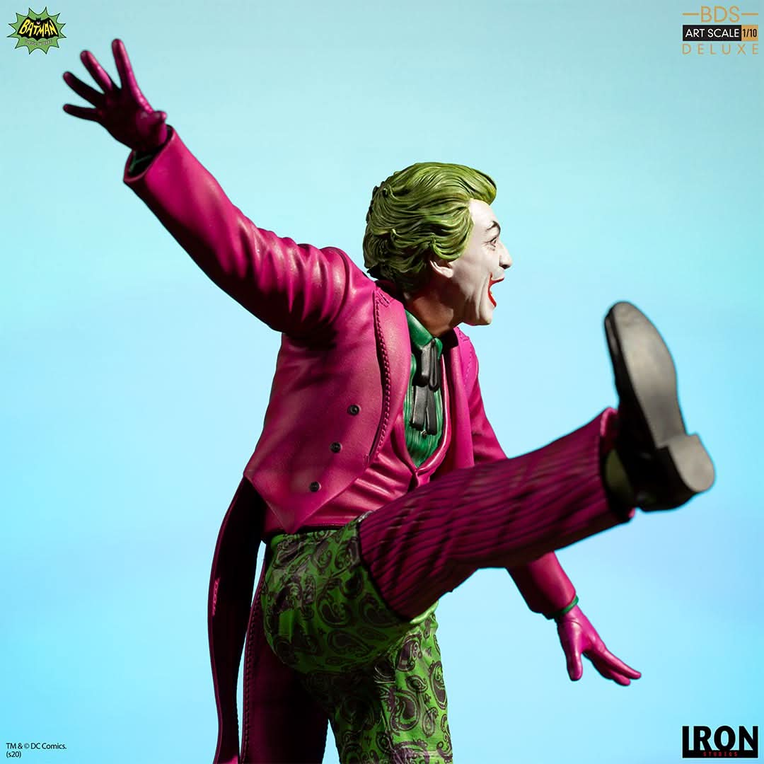 Statue The Joker Deluxe - Batman 66 - Art Scale 1/10 - Iron Studios