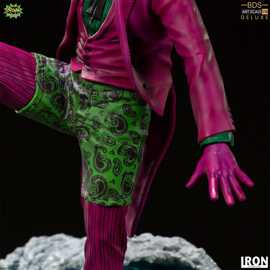 Statue The Joker Deluxe - Batman 66 - Art Scale 1/10 - Iron Studios