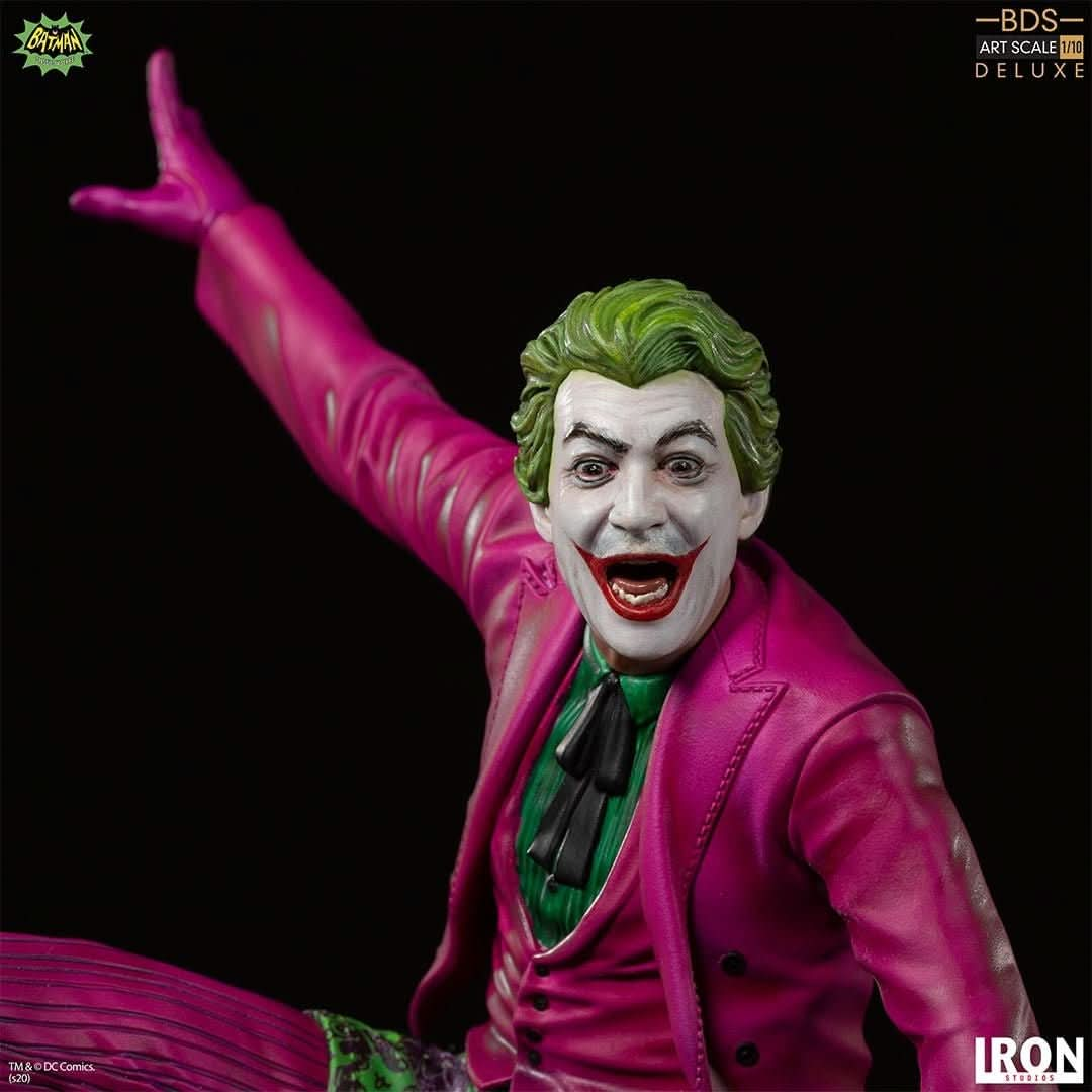 Statue The Joker Deluxe - Batman 66 - Art Scale 1/10 - Iron Studios