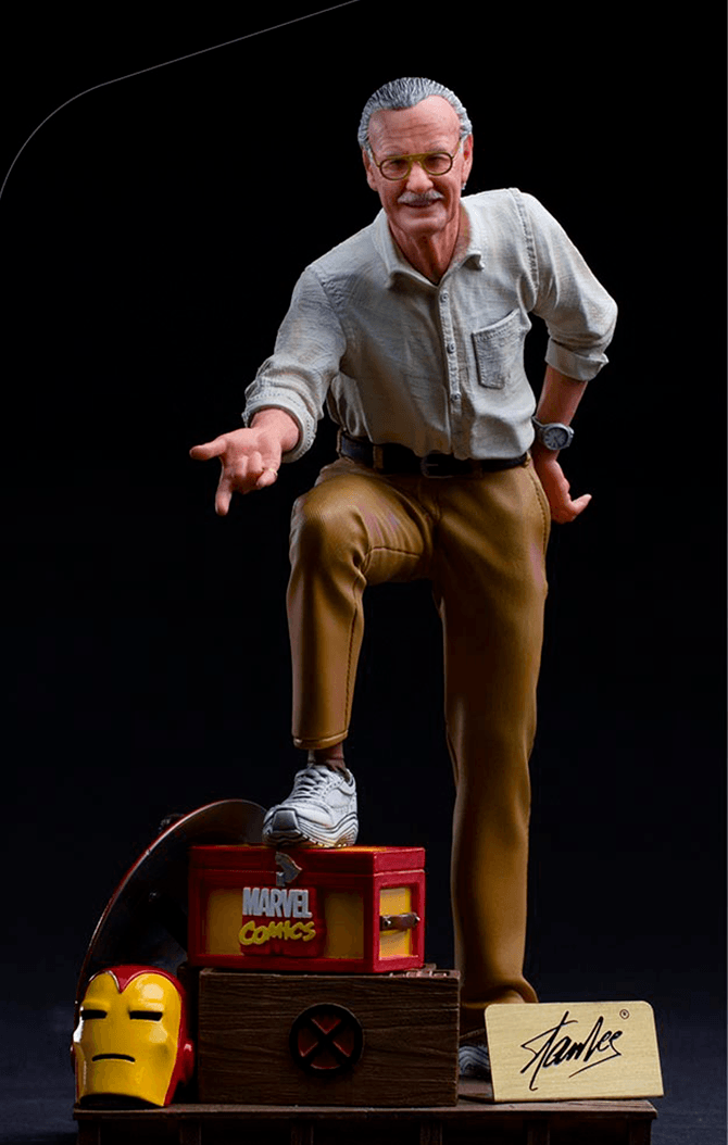 Statue Stan Lee Deluxe Art Scale 1/10 - Iron Studios