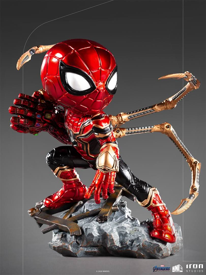 Statue Iron Spider - Avengers: Endgame - MiniCo - Iron Studios