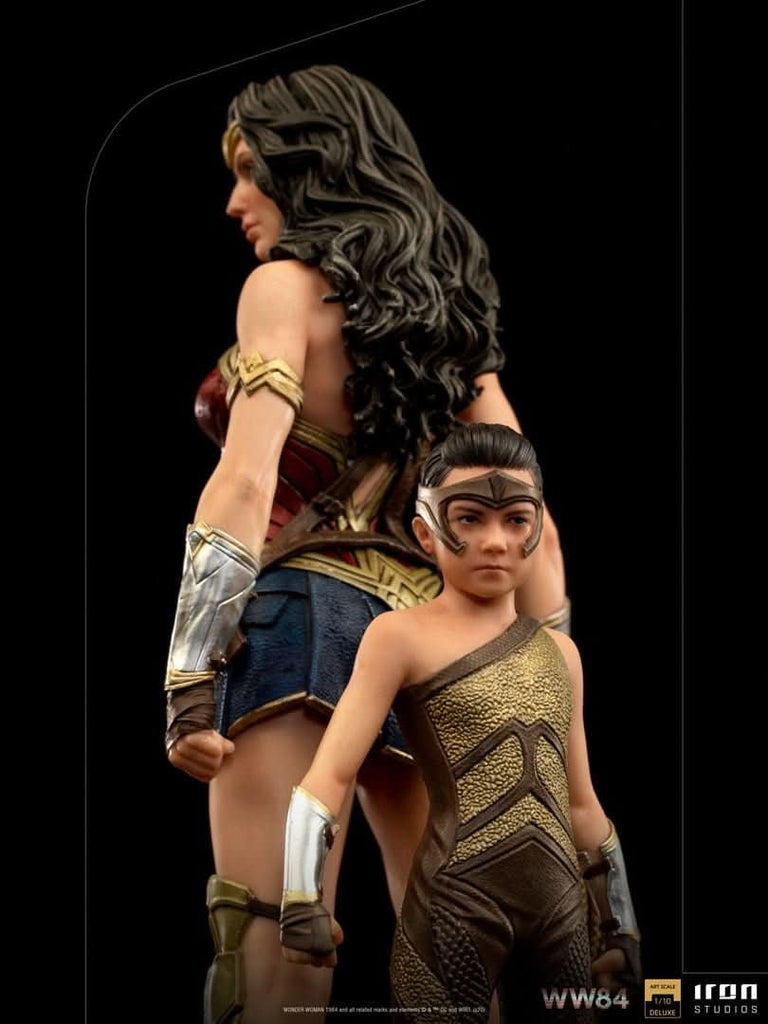 Wonder Woman and Young Diana - Wonder Woman 84 - Art Scale 1/10 - Iron Studios