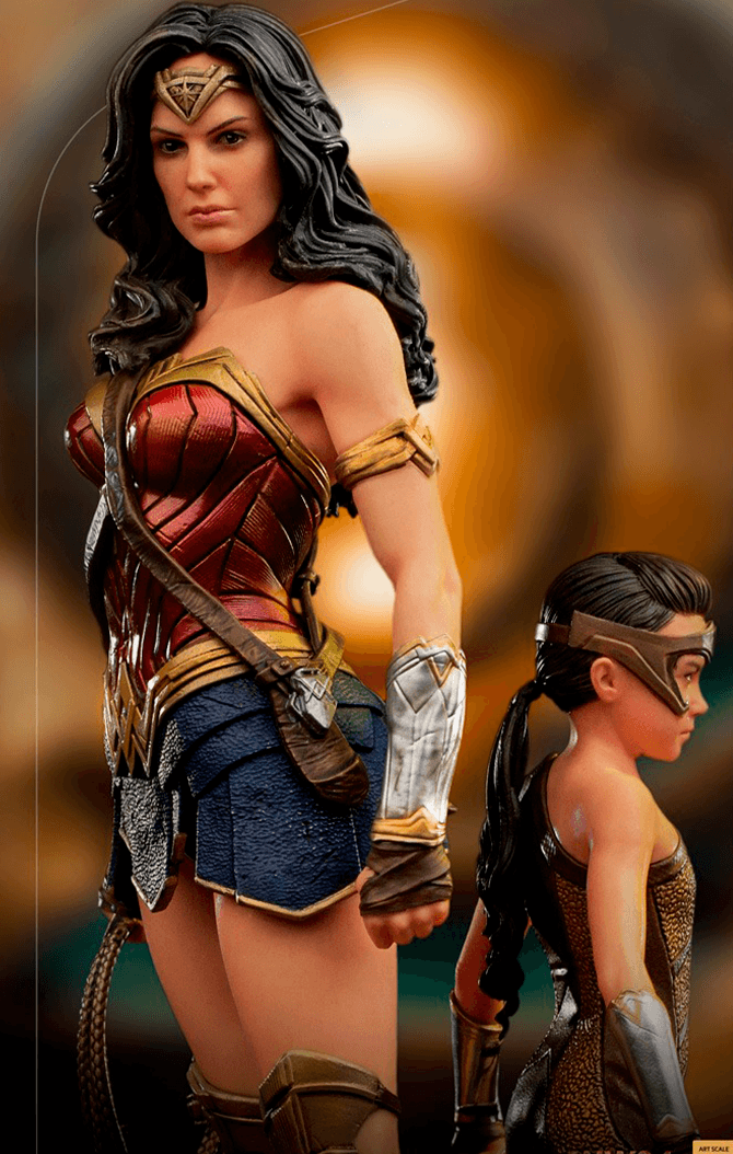 Statue Wonder Woman & Young Diana Deluxe - WW84 - Art Scale 1/10 - Iron Studios