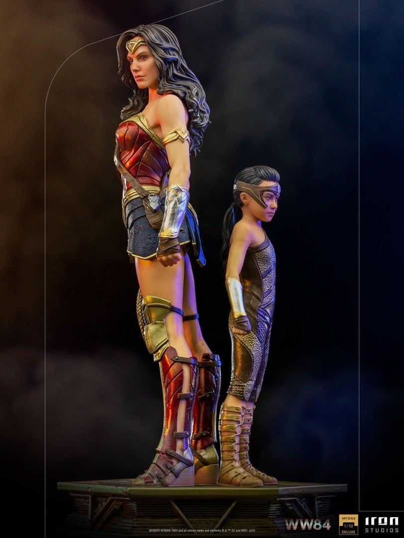 Statue Wonder Woman & Young Diana Deluxe - WW84 - Art Scale 1/10 - Iron Studios