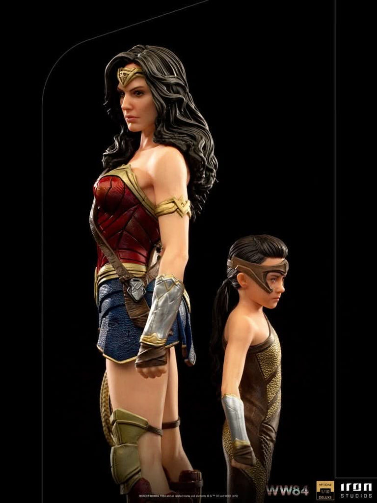 Wonder Woman and Young Diana - Wonder Woman 84 - Art Scale 1/10 - Iron Studios