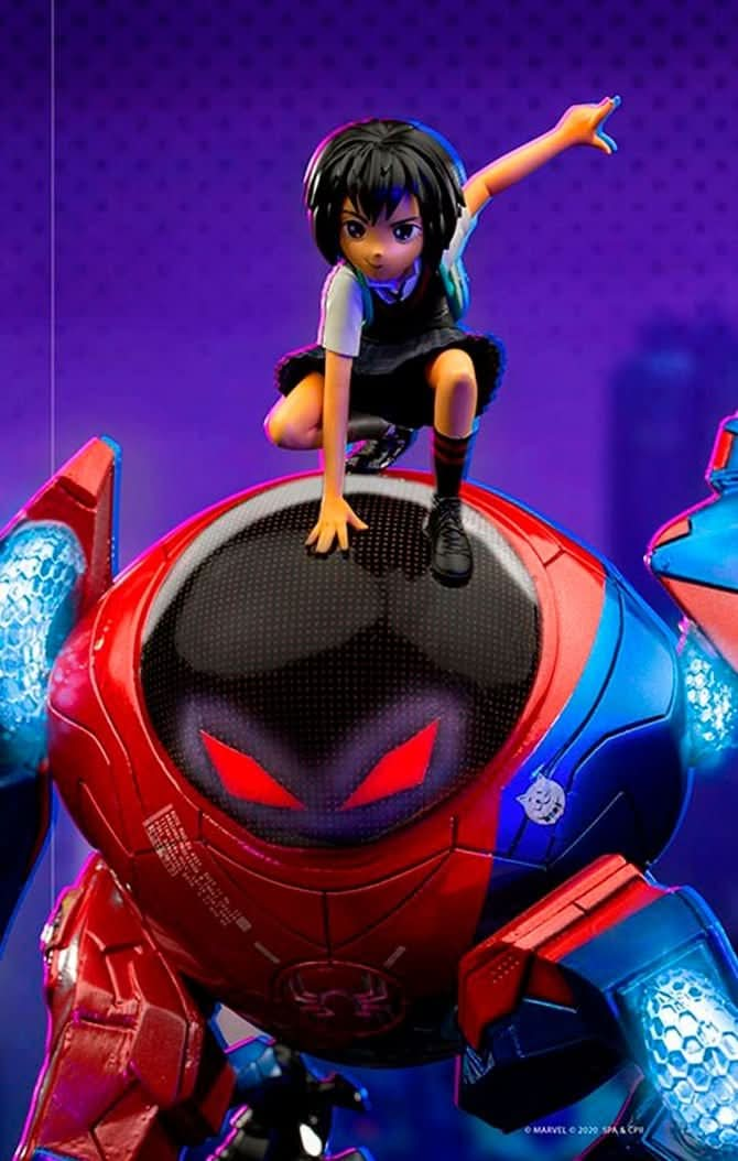 Statue Peni Parker & SP//dr Deluxe - Spider - Man: Into the Spiderverse - Art Scale 1/10 - Iron Studios