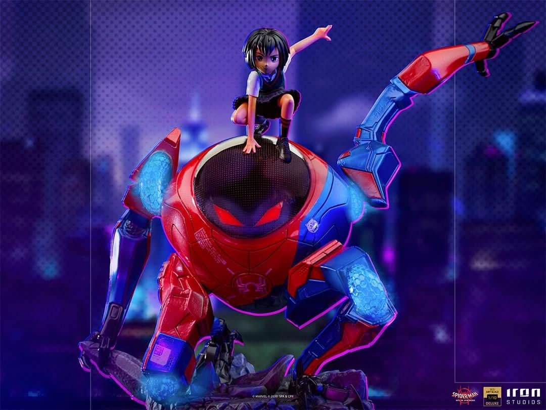 Statue Peni Parker & SP//dr Deluxe - Spider - Man: Into the Spiderverse - Art Scale 1/10 - Iron Studios