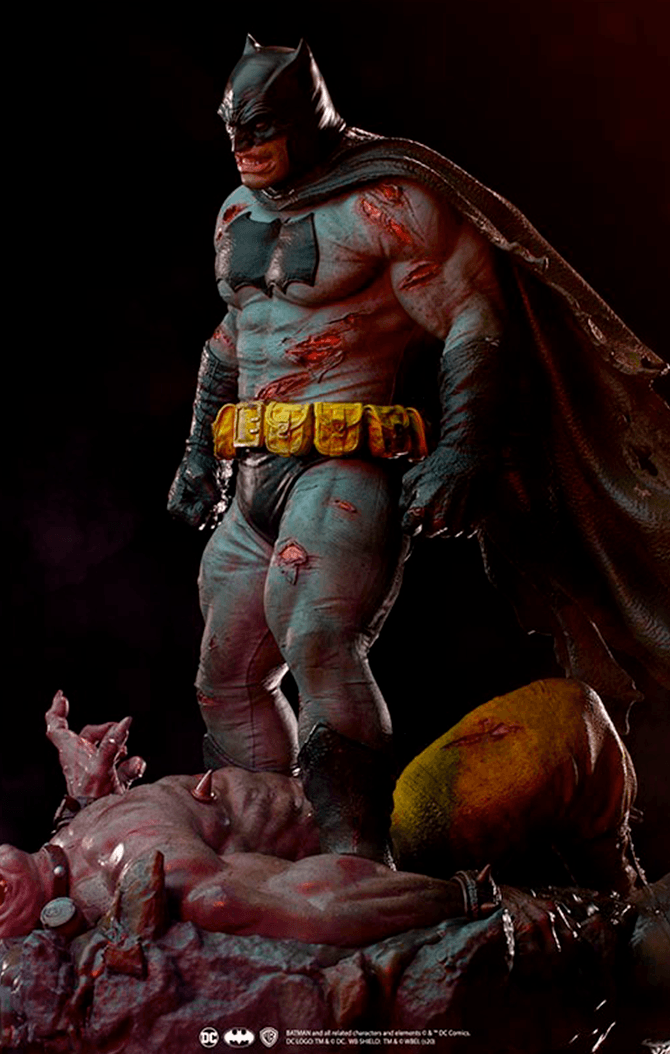 Statue Batman The Dark Knight Returns - DC Comics - 1/6 Diorama - Iron Studios