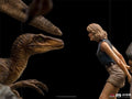 Diorama The Final Scene - Jurassic Park - Demi Scale 1/20 - Iron Studios