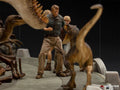 Diorama The Final Scene - Jurassic Park - Demi Scale 1/20 - Iron Studios