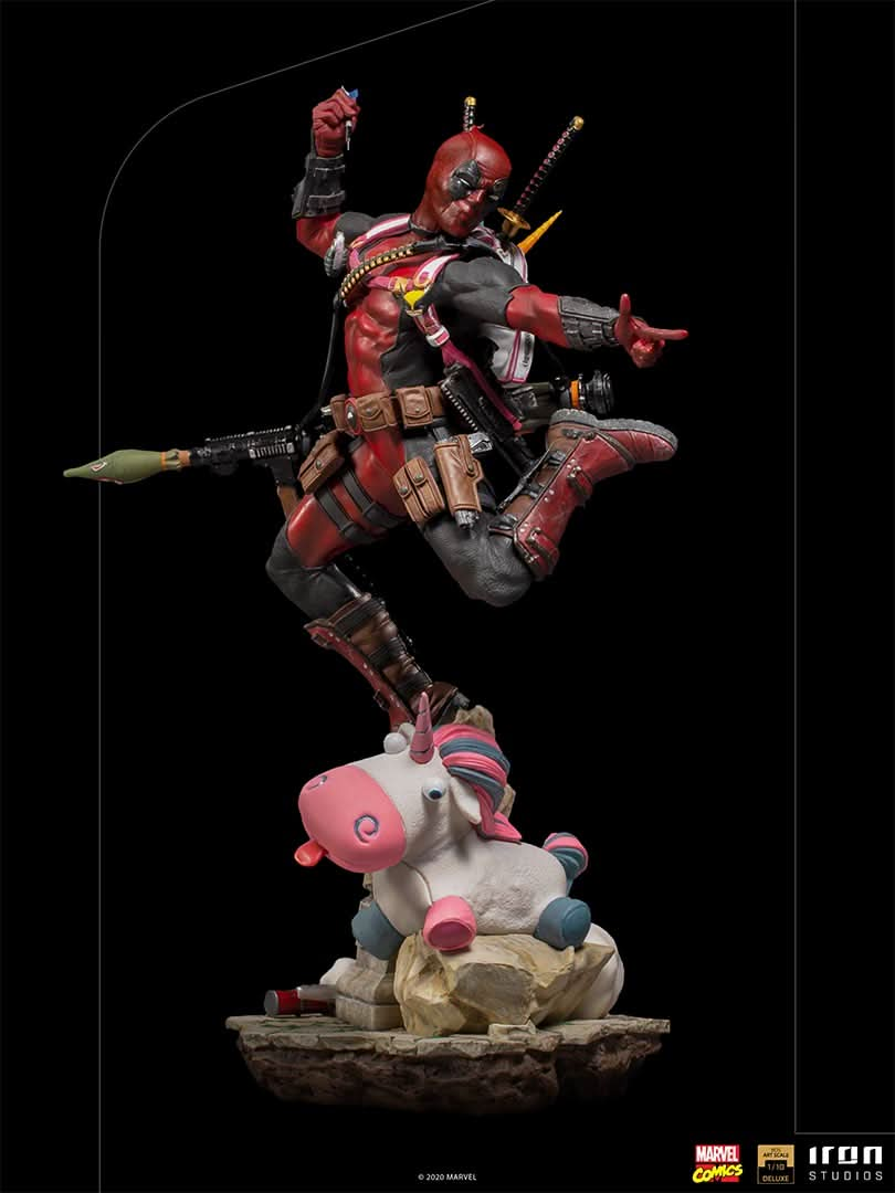 Statue Deadpool Deluxe - X - Men - Art Scale 1/10 - Iron Studios