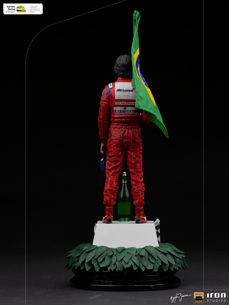 Ayrton Senna Deluxe - GP Brazil 1991 - Art Scale 1/10 - Iron Studios
