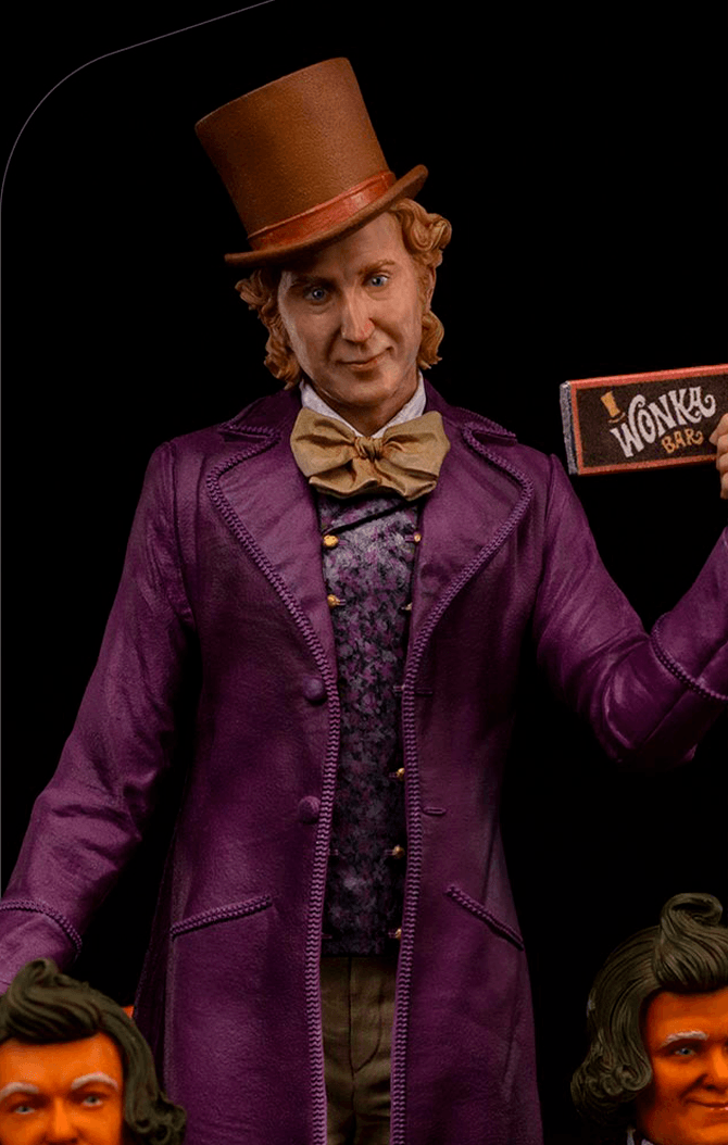 Statue Willy Wonka - Willy Wonka and the Chocolate Factory - Art Scale 1/10 - Iron Studios