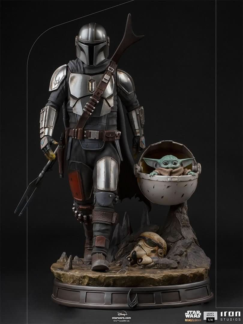 Statue The Mandalorian and The Child - The Mandalorian - Legacy Replica 1/4 - Iron Studios