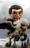 Statue Harry Potter and Buckbeak - Harry Potter - MiniCo Illusion - Iron Studios