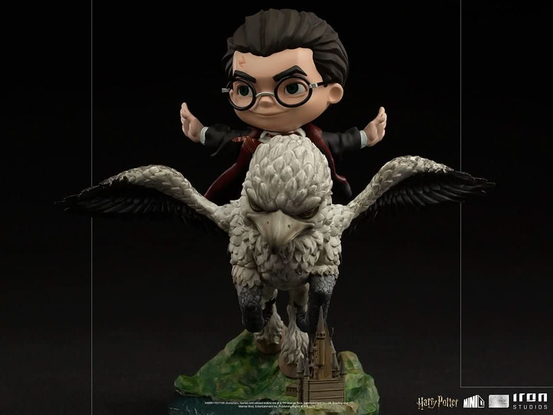 Statue Harry Potter and Buckbeak - Harry Potter - MiniCo Illusion - Iron Studios