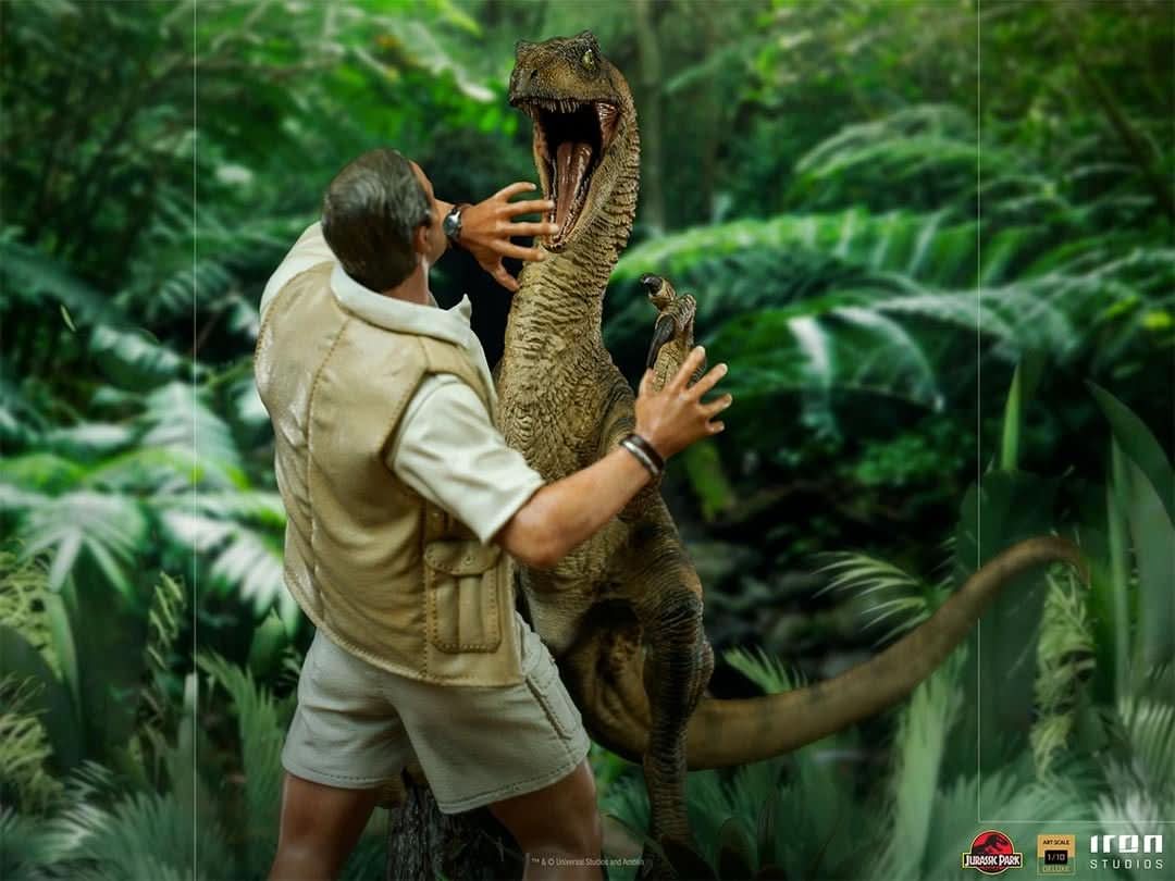 Statue Clever Girl - Jurassic Park - Art Scale 1/10 - Iron Studios