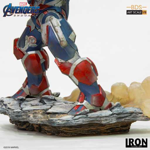 Statue Iron Patriot & Rocket - Avengers: Endgame - Art Scale 1/10 - Iron Studios