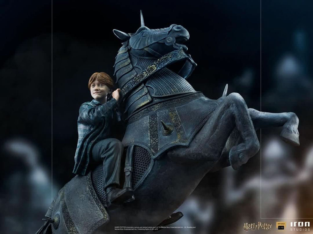 Ron Weasley at the Wizard Chess - Harry Potter - Art Scale 1/10 - Iron Studios