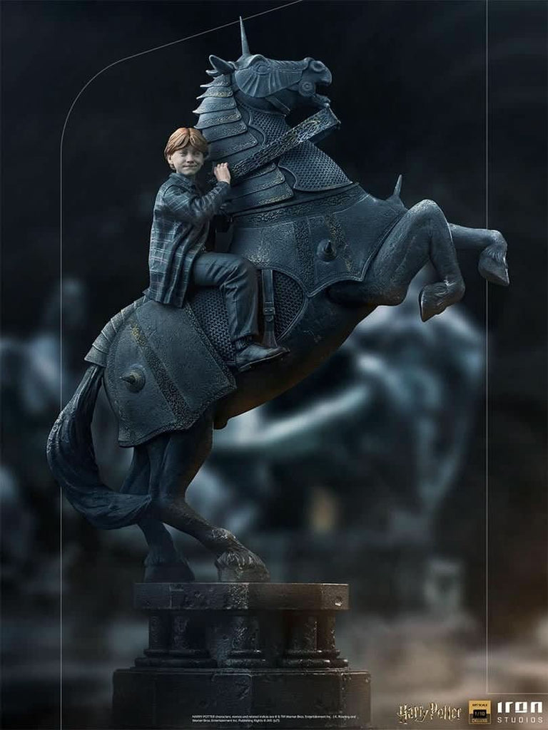 Ron Weasley at the Wizard Chess - Harry Potter - Art Scale 1/10 - Iron Studios