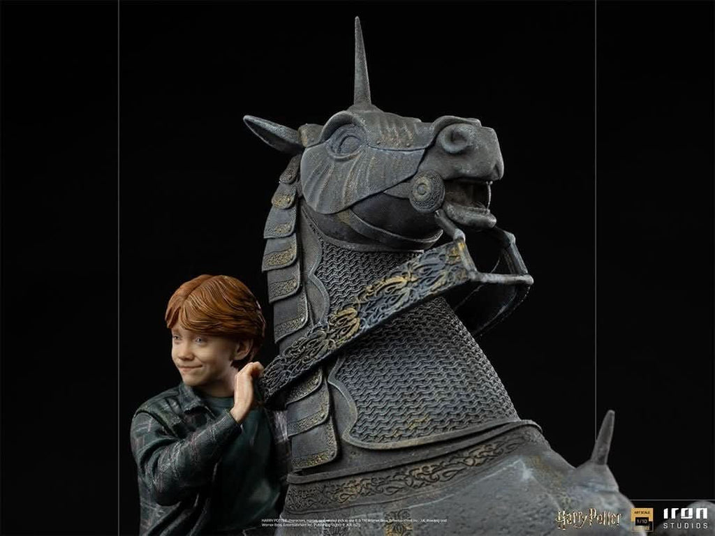 Ron Weasley at the Wizard Chess - Harry Potter - Art Scale 1/10 - Iron Studios