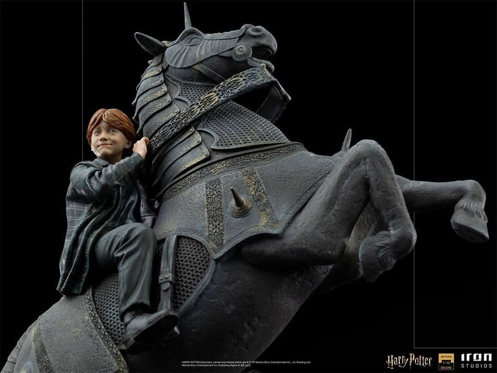 Ron Weasley at the Wizard Chess - Harry Potter - Art Scale 1/10 - Iron Studios