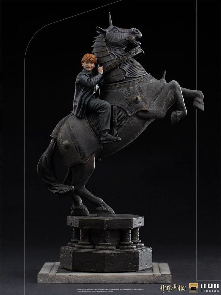 Ron Weasley at the Wizard Chess - Harry Potter - Art Scale 1/10 - Iron Studios