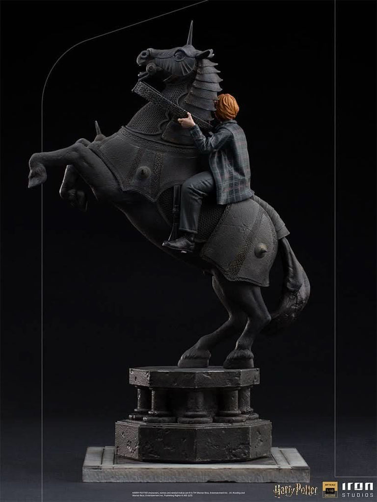 Ron Weasley at the Wizard Chess - Harry Potter - Art Scale 1/10 - Iron Studios
