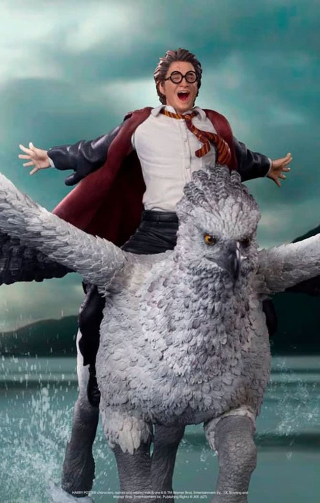 Harry Potter and Buckbeak - Harry Potter - Art Scale 1/10 - Iron Studios