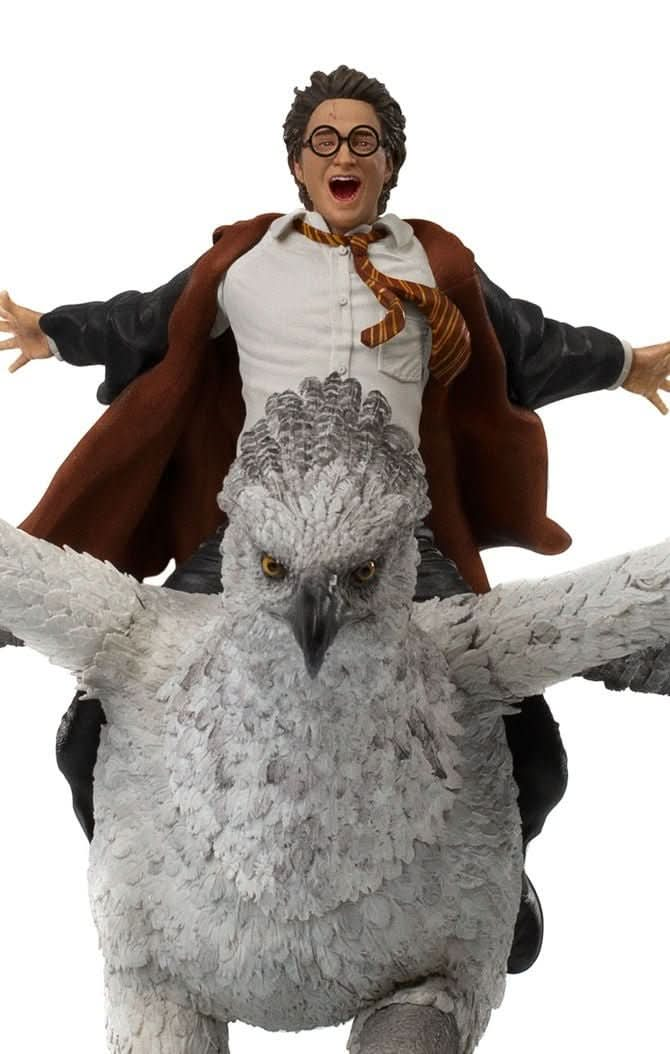 Statue Harry Potter and Buckbeak Deluxe - Harry Potter - Art Scale 1/10 - Iron Studios