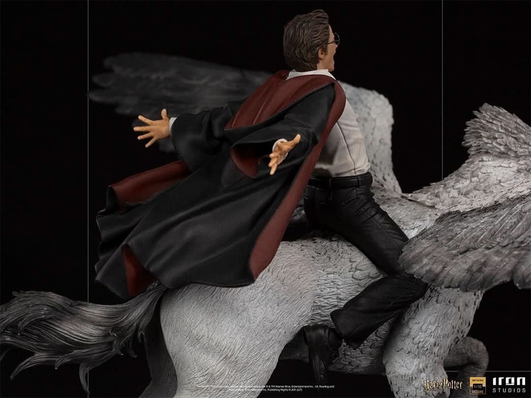 Statue Harry Potter and Buckbeak Deluxe - Harry Potter - Art Scale 1/10 - Iron Studios