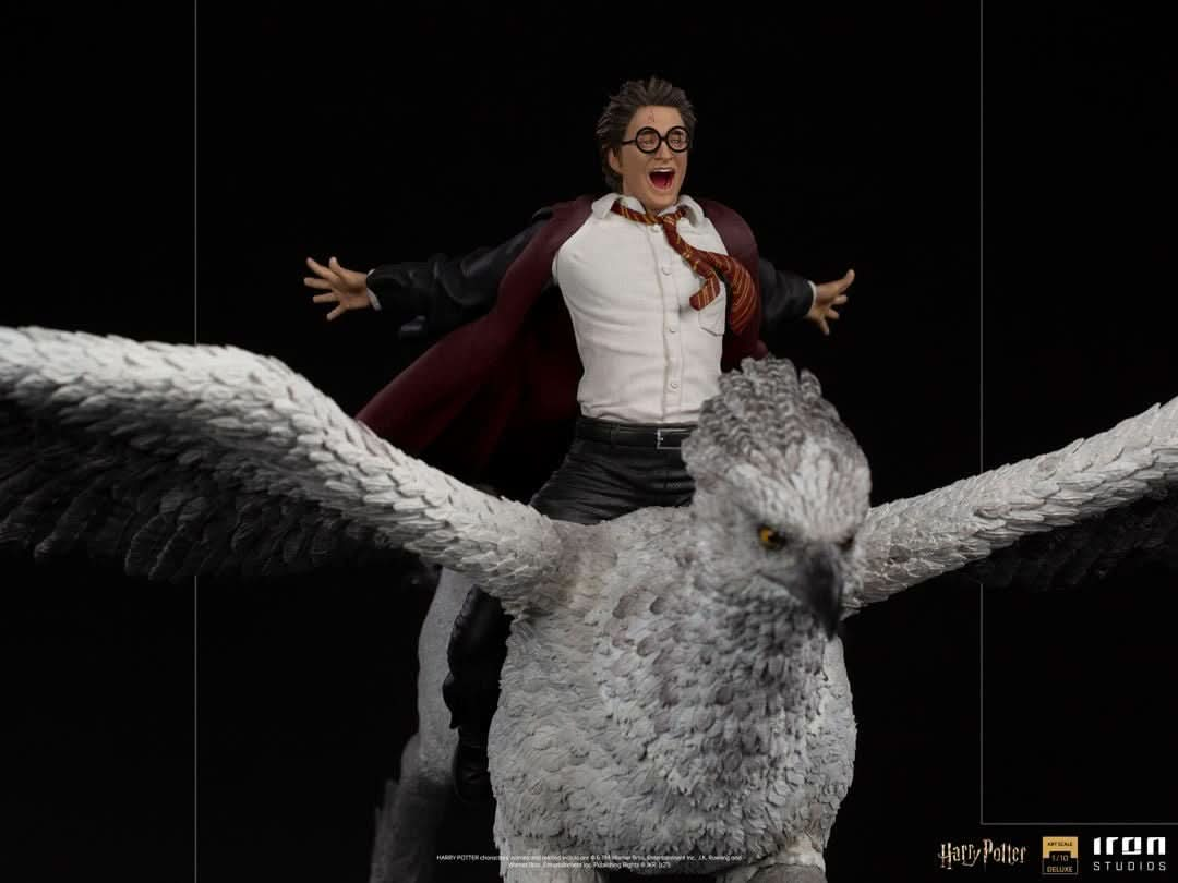 Statue Harry Potter and Buckbeak Deluxe - Harry Potter - Art Scale 1/10 - Iron Studios