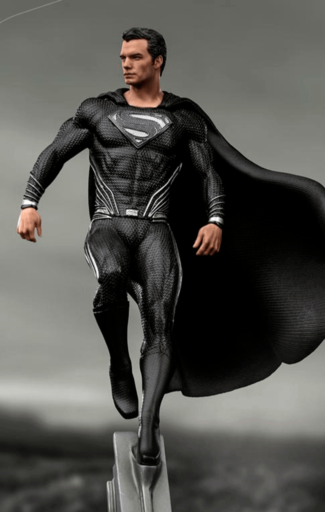 Superman Black Suit - Justice League - Art Scale 1/10 - Iron Studios