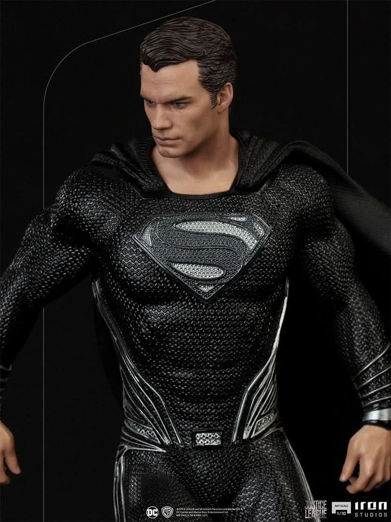 Superman Black Suit - Justice League - Art Scale 1/10 - Iron Studios