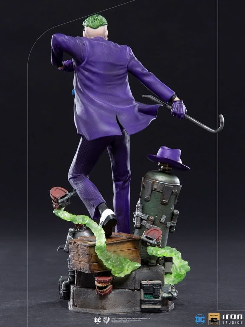 Statue The Joker Deluxe Version - DC Comics - Art Scale 1/10 - Iron Studios