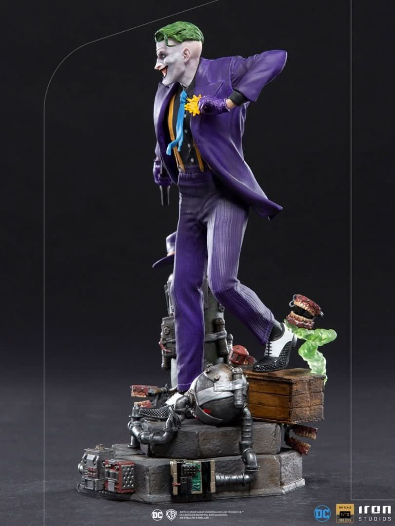 Statue The Joker Deluxe Version - DC Comics - Art Scale 1/10 - Iron Studios