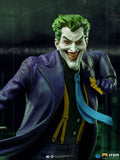 Statue The Joker Deluxe Version - DC Comics - Art Scale 1/10 - Iron Studios