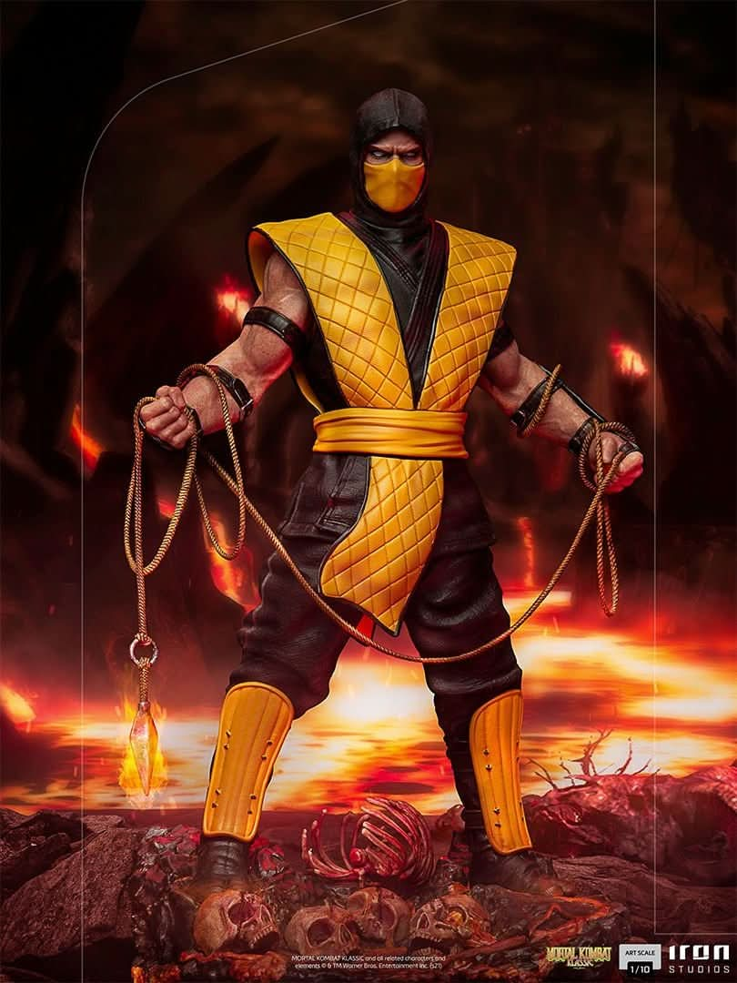 Statue Scorpion - Mortal Kombat - Art Scale 1/10 - Iron Studios