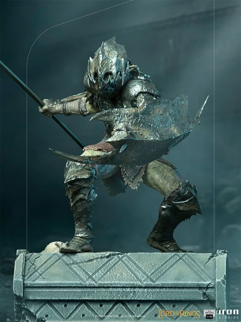 Statue Armored Orc - Lord Of The Rings - Art Scale 1/10 - Iron Studios