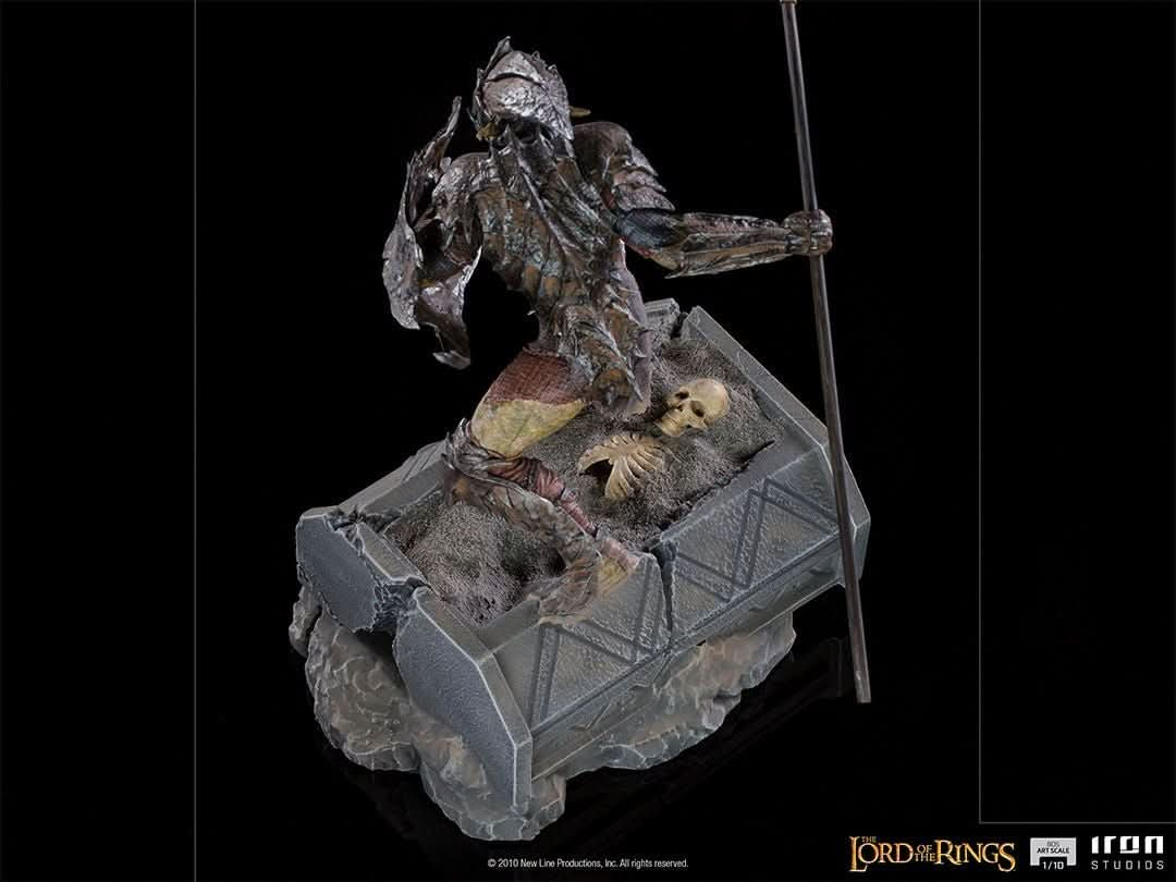 Statue Armored Orc - Lord Of The Rings - Art Scale 1/10 - Iron Studios