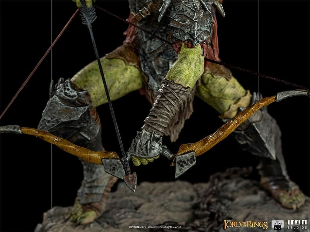 Statue Archer Orc - Lord Of The Rings - Art Scale 1/10 - Iron Studios