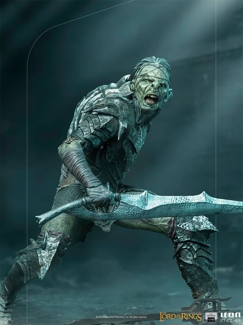 Statue Swordsman Orc - Lord Of The Rings - Art Scale 1/10 - Iron Studios