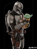 Statue The Mandalorian and Grogu - The Mandalorian - Art Scale 1/10 - Iron Studios